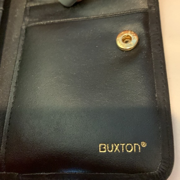 Buxton black soft leather card holder. - Picture 7 of 9